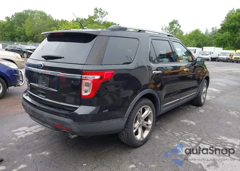 2011 Ford Explorer Limited z USA, uszkodzony, nr VIN 1FMHK7F84BGA12872